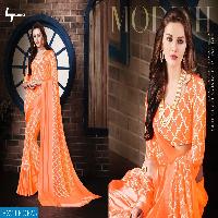 LT Glitz Wholesale Satin border Ethnic Saree